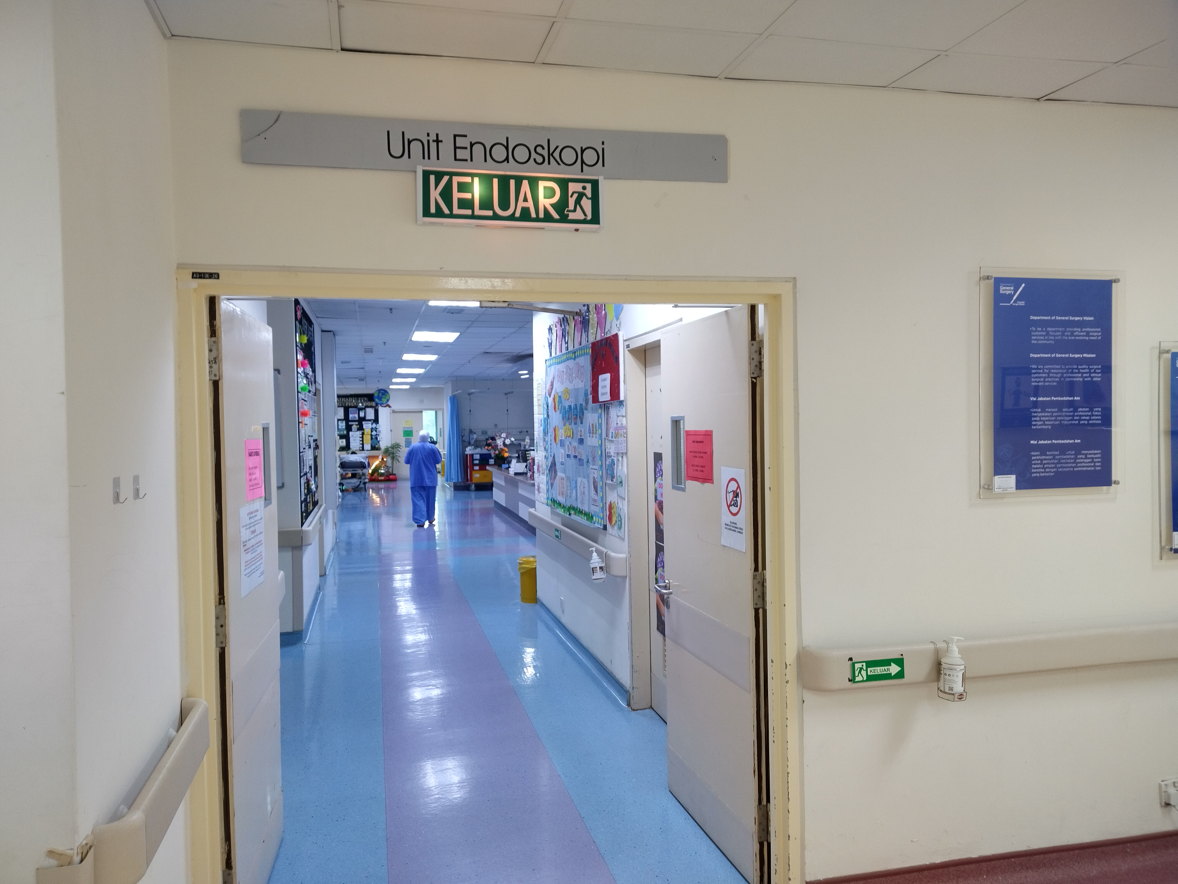 The Endoscopy Unit at HSB.